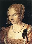 Albrecht Durer Portrait of a Young Venetian Woman oil on canvas